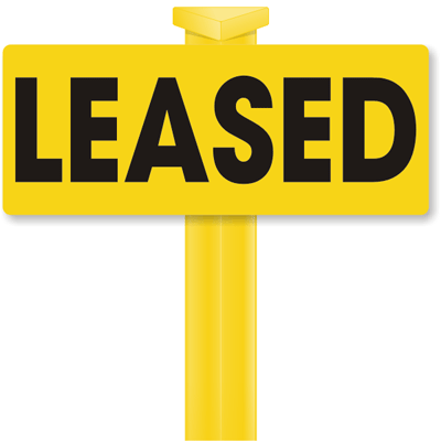 Leased EasyStake Sign ES 0055 stake
