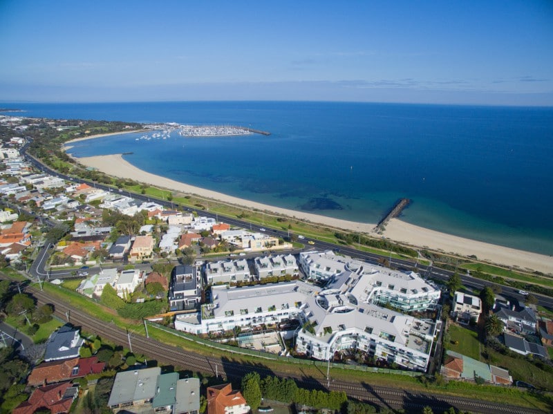 Elite Buyer Agents Hampton Aerial View of Bay